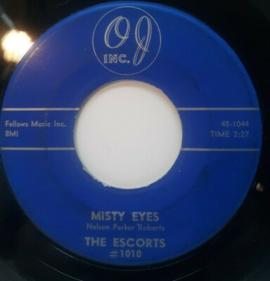 45 RPM POP THE ESCORTS ,ARROW TWO HEARTS / MISTY EYES