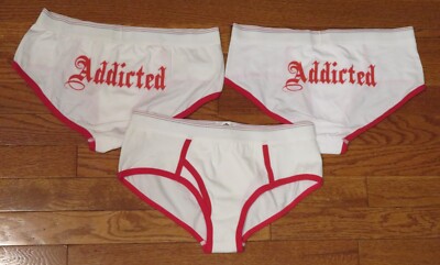 3 Kelly Clarkson New 2006 Addicted Tour Panties Women's Briefs  Large