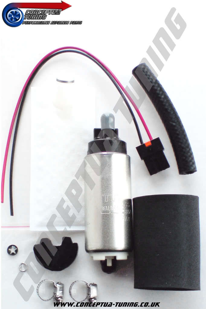 255lph 500HP Uprated Genuine Walbro Fuel Pump- For R34 GTT