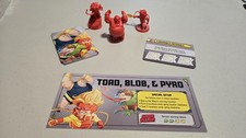 Marvel United X-Men Kickstarter Promo Toad, Blob, and Pyro