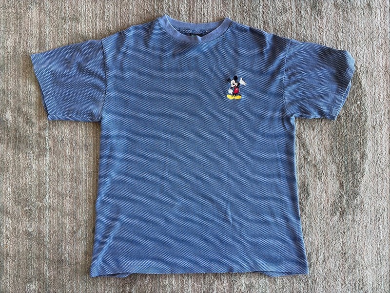 Unisex Adults Mickey Mouse Disney Vintage Short Sleeve Soft T Shirt Size L/XL