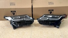 Pair Front Headlight Assembly For 15-18 Land Rover Range Rover Velar US Version