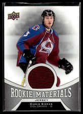 2016-17 Upper Deck Rookie Materials Chris Bigras Colorado Avalanche #RM-BR