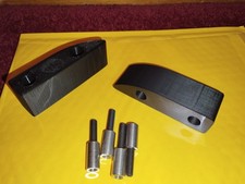 SUZUKI GSX1100F 88/95 MIRROR EXTENDERS 30MM WIDE. COMPLETE WITH FIXINGS.