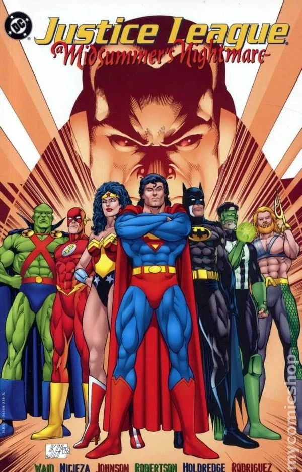 Justice League A Midsummer's Nightmare TPB #1-1ST VF 1996 Stock Image - Image 1 of 1