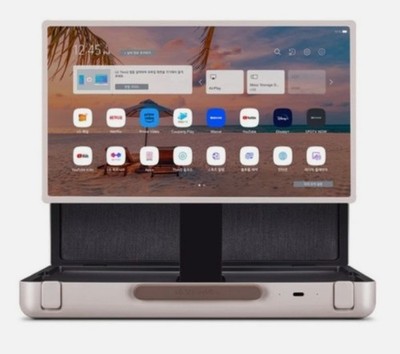 LG StanbyME GO 27'' tragbarer drahtloser Touchscreen FHD Display 220V/FedEx