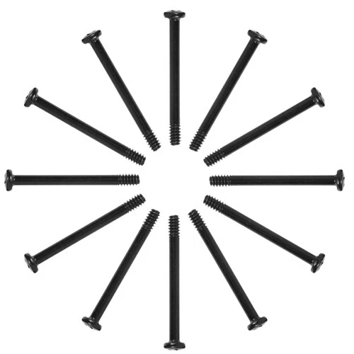 50pcs Computer Screw Cooling Fan Mount Screw Metal Screw Computer Supply