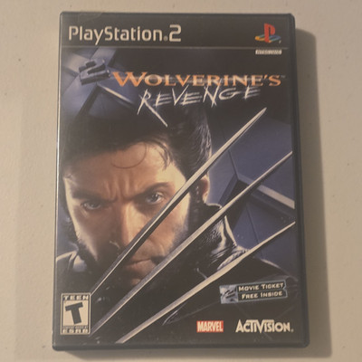 Activision X2: Wolverine's Revenge (Sony PlayStation 2) T-Teen NTSC-U/C
