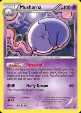 Pokemon Musharna (59/123) Next Destinies LP REVERSE HOLO on eBay