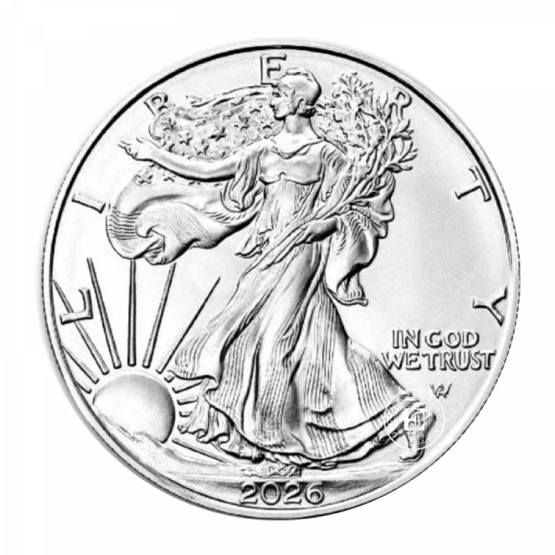 ETATS-UNIS 1 Dollar Argent 1 Once SILVER EAGLE 2026 - Photo 1/2