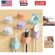Magnetic Cable Clips, Adjustable Cord Holder Management, Adhesive Wire Keeper...