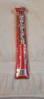 Vermont American Masonry Drill Bit 1 Inch x 13 Inch Double Fluted Carbide Tip 