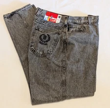 VINTAGE PS Gitano Grey Jeans NWT Y2K 80s Women’s 16 Regular NEW WITH Tags