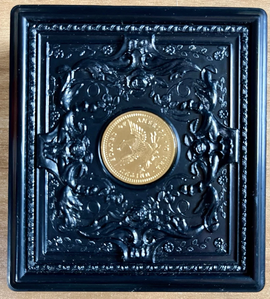 1995 US Mint Civil War Battlefield Coins Proof Silver $1 Clad Half Commemorative - Image 4 of 4