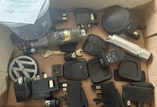 Large Lot 1970-1982 Volkswagen Used Parts Relays Lighters Headlight Switches Etc
