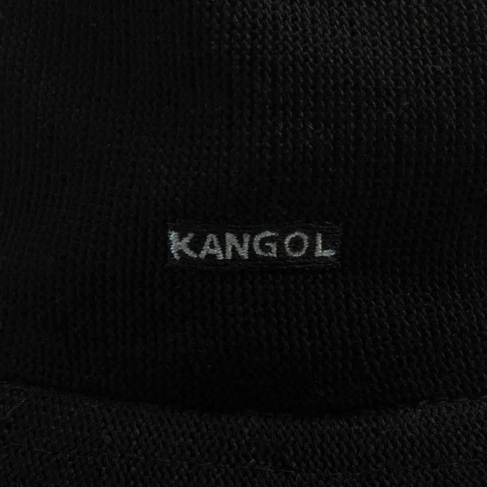 Sombrero Kangol Arnold Trilby de bambú negro 32048 Foto 2 de 3