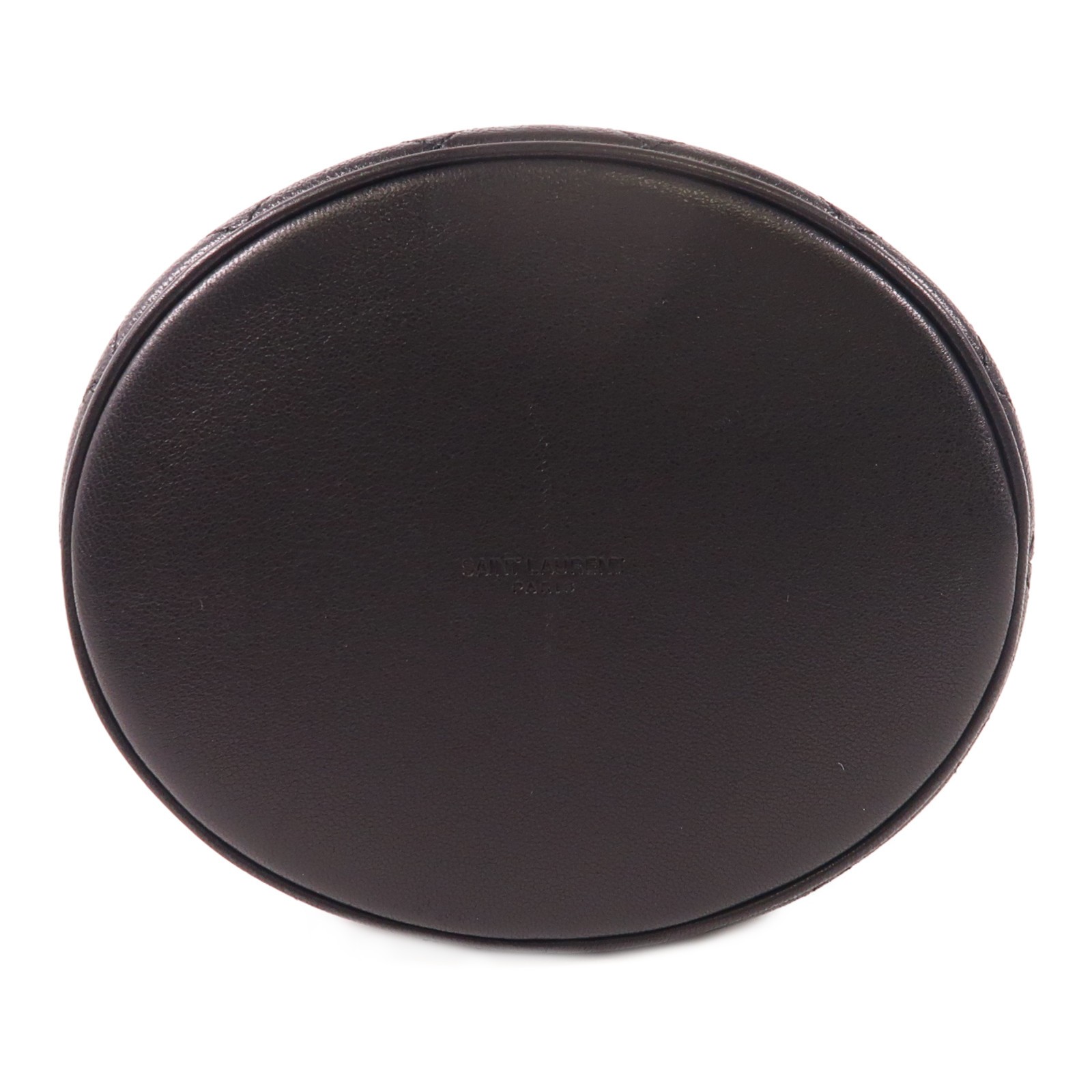 SAINT LAURENT YSL GABY borsa a secchiello 2 vie borsa a tracolla pelle di vitello nera