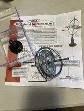 Vintage TedCo Original Gyroscope Made in USA Inertia Science Physics Toy 