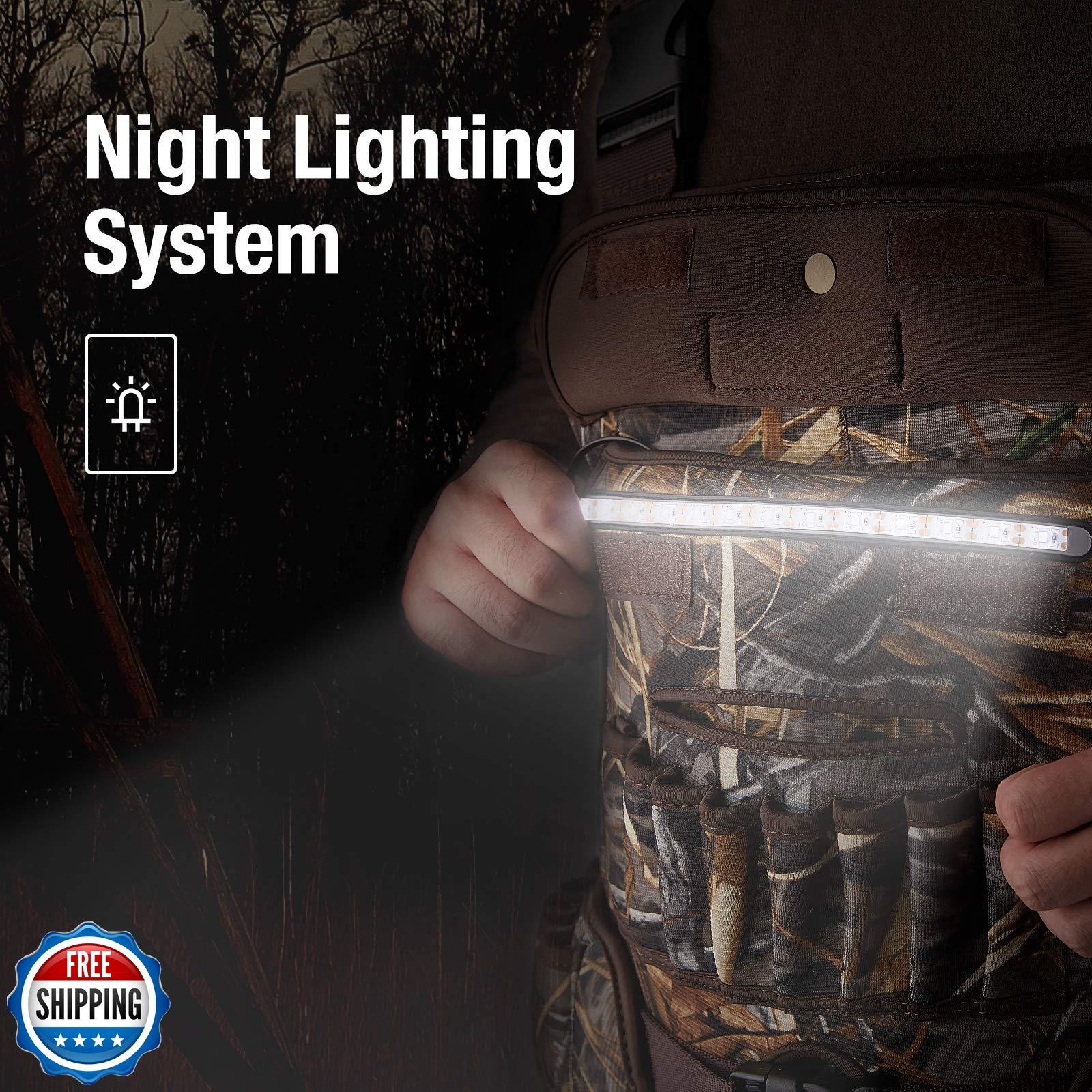 HISEA Chest Waders for Men, Neoprene Hunting Waders with 800G Insulated Boots