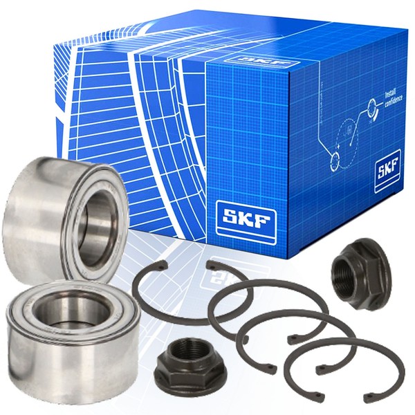 2X SKF VKBA3412 Radlagersatz Vorne FüR Saab 9-3 YS3D 5 YS3E-image