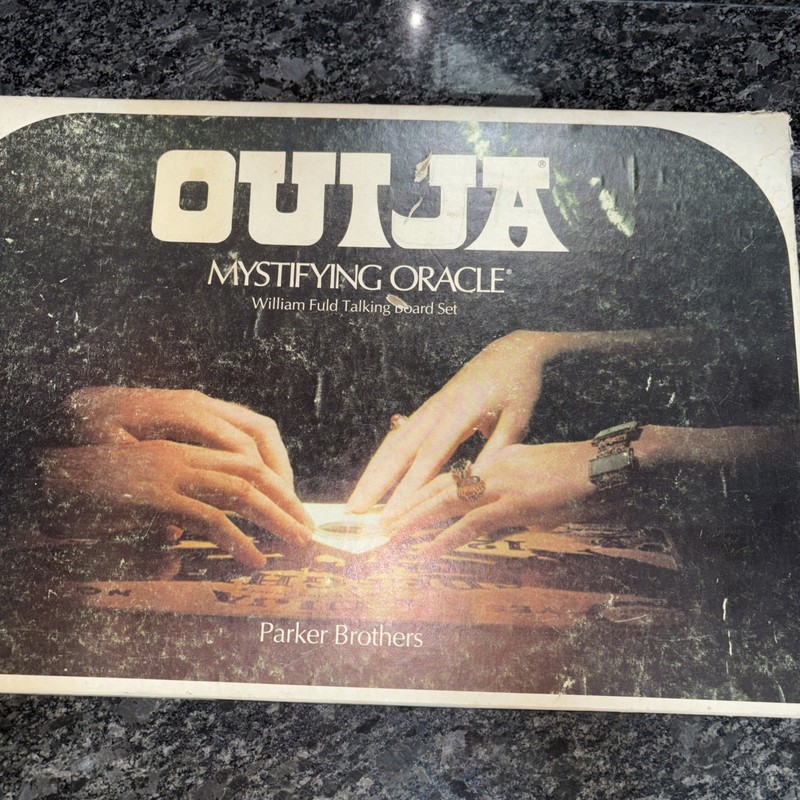 Vintage Original 1972 OUIJA Parker Brothers Mystifying Oracle Fuld Talking Board