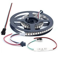 Ws2812b Led Strip Lights 3.2ft 1m Ws2812b 144leds Programmable Individual Addres