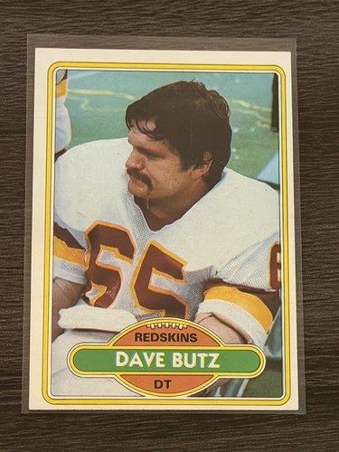 Dave Butz #499 1980 Topps card