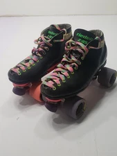 Vintage Sunlite II USA Roller Skates Riedell Z- 95 Speed Wheels Sunlite USA B62