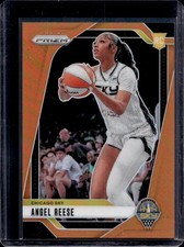 2024 Panini WNBA Prizm Angel Reese RC True Orange Rookie #97/99 Sky