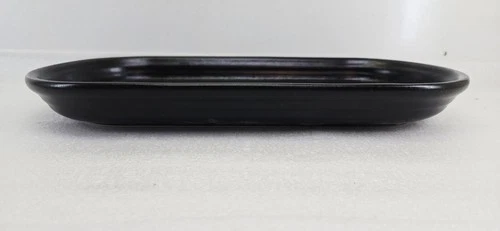 BREAD PLATTER UTILITY TRAY Foundry Black FIESTA WARE 12" new