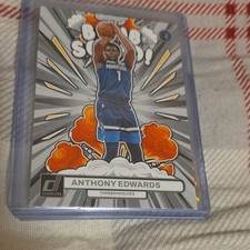 Panini Donruss Anthony Edwards Bomb Squad Timberwolves NBA 2023-24 Card 6
