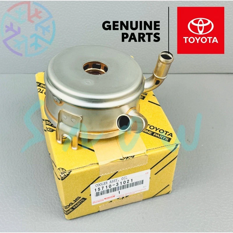 Enfriador de aceite genuino Lexus RX350 07-15 Sienna Highlander GSU30 GSU40 15710-31021 Foto 2 de 4