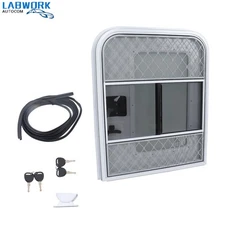 Entry Door W/DOT 26"(W) X 32"(H) RV Driver RV Entry Camper Teardrop Trailer Door