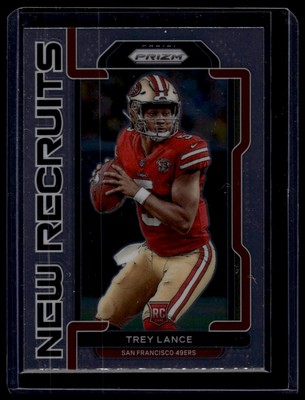 2021 Panini Prizm #NR-3 Trey Lance New Recruits