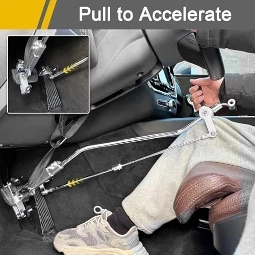 Hand Controls for Disabled Drivers New Model Push and Updated Brake Clamp Pull - Image 3 of 4