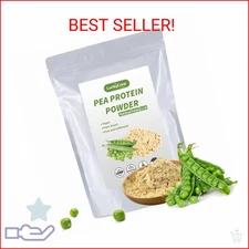 Luckycare Pure Pea Protein Powder 2lb – Original Unflavored | Vegan & Plant-Base