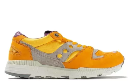 Saucony Azura Weathered Luxury S70465-1  Yellow Purple Men's NEW IN BOX