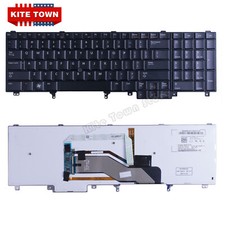 US Backlit Keyboard for Dell Latitude E5520 E5530 E6520 E6540 Precision M4600