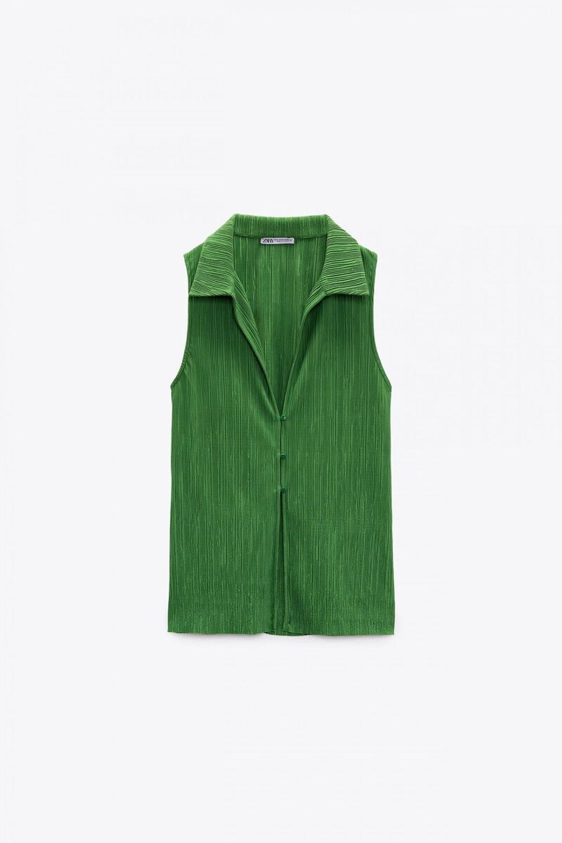 トップス UNOF PLEATS TANK TOP Pleats Please Issey Miyake Pleated Shell Tank | Saks Fifth