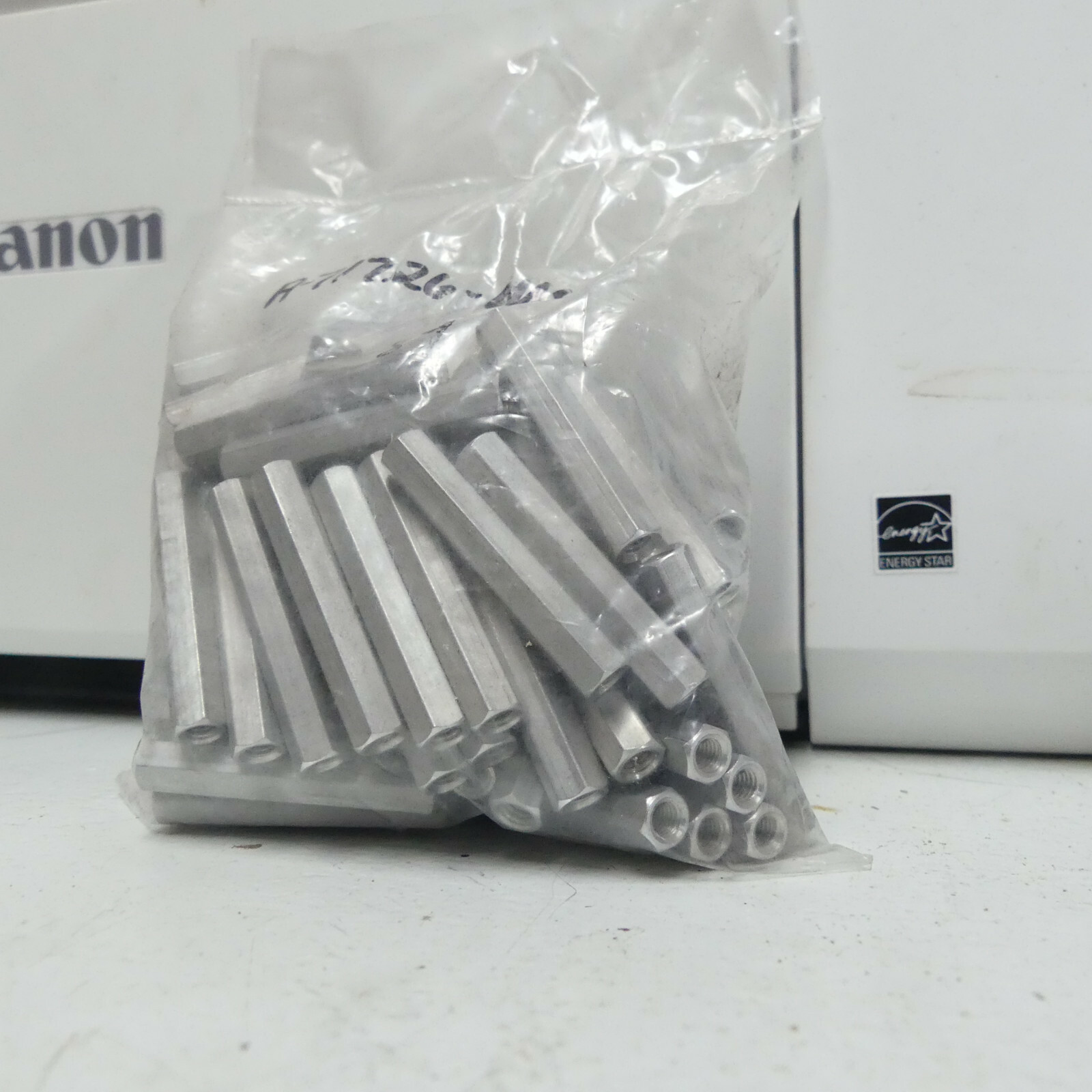 Qty 8: Abbatron Aluminum M4 Female Thread x 37mm Standoff Length w/ 6mm Hex