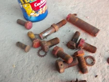 Farmall 300 IH tractor ASSORTMENT 2pt Fasthitch quick hitch nuts bolts pins