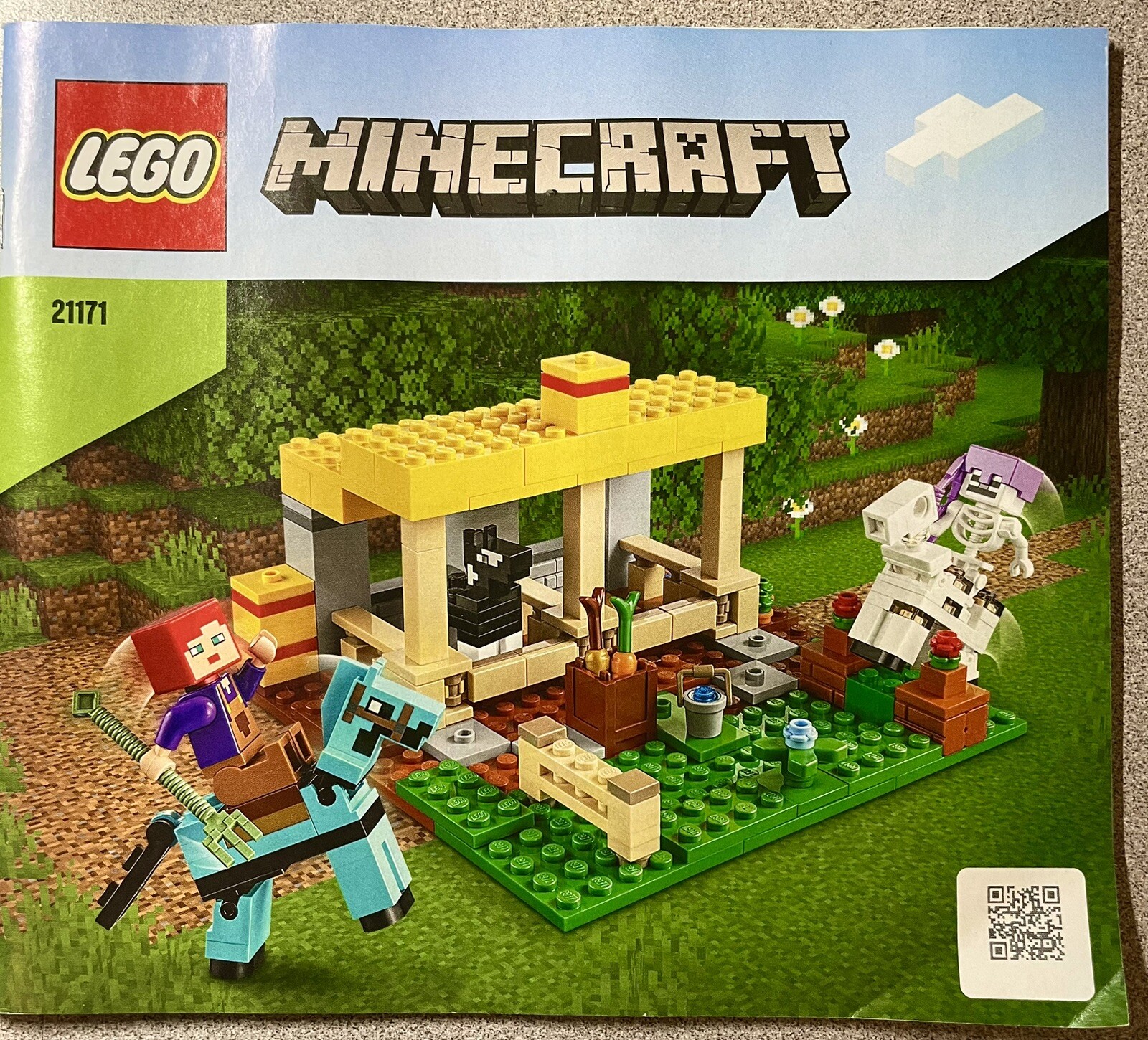LEGO Minecraft The Horse Stable (21171) 673419340663 eBay