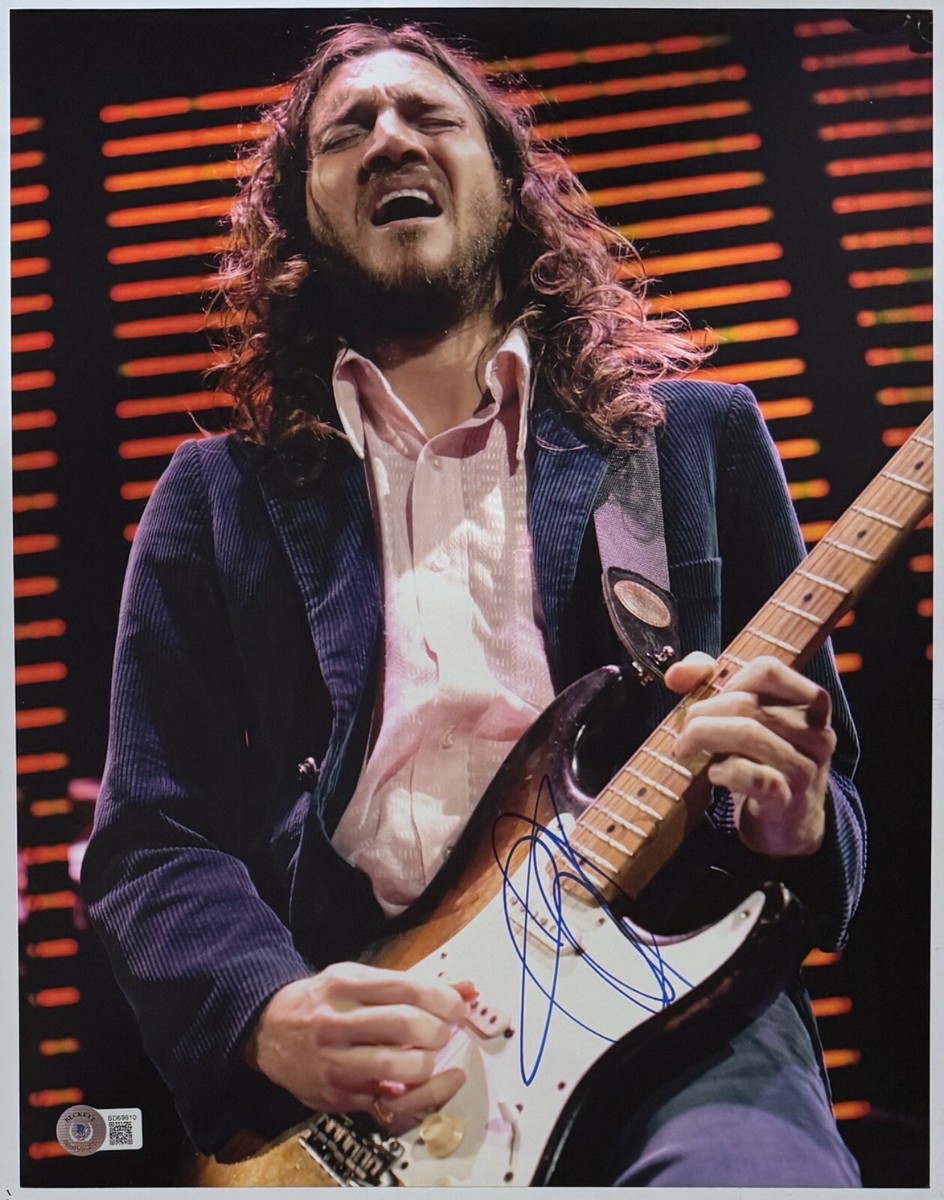 John Frusciante Signed Autograph 11x14 Photo RED HOT CHILI PEPPERS
