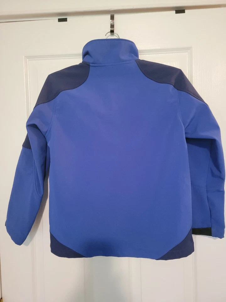 Chaqueta Snozu Boys Azul Suave Forrada de Vellón Cremallera Completa S-M Foto 2 de 4