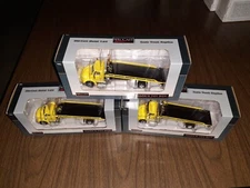 NIB 1/64 Qty 3 Yellow International IH 8600 Rollback Tow Truck SpecCast