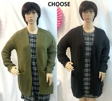 UNIVERSAL THREAD gray or olive green long sleeve open cardigan, sizeXS,S,M,L