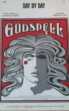 Musicals Ser.: Vocal Selections: Godspell Edition by Stephen Schwartz 1983,...
