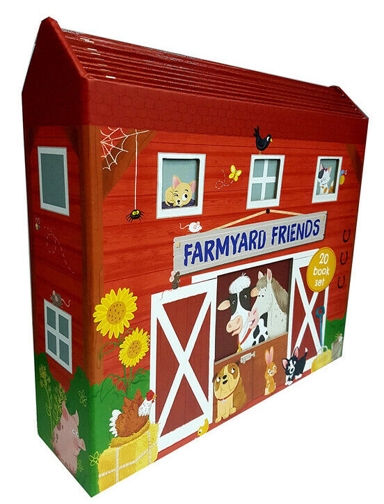 Farmyard friends 20 books collection set By Claire Freedman Fox on the Farm