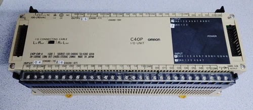 OMRON SYSMAC C40P-EAR-A I/O MODULE 24VDC/250VAC 2A WOW!!