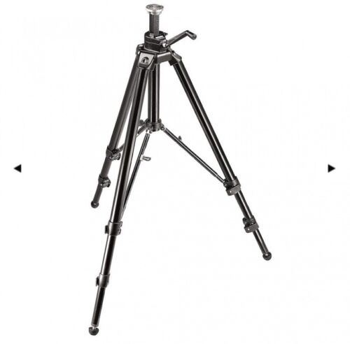 Heavy Duty Manfrotto 475B Pro Tripod w/ 503HDV Fluid Video Quick Release Head